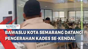 Bawaslu Kota Semarang Datangi Pengerahan Kades Se-Kendal