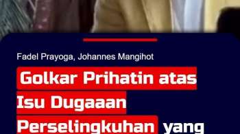 Golkar Prihatin atas Isu Perselingkuhan yang Menimpa Ridwan Kamil: Semoga Tabah