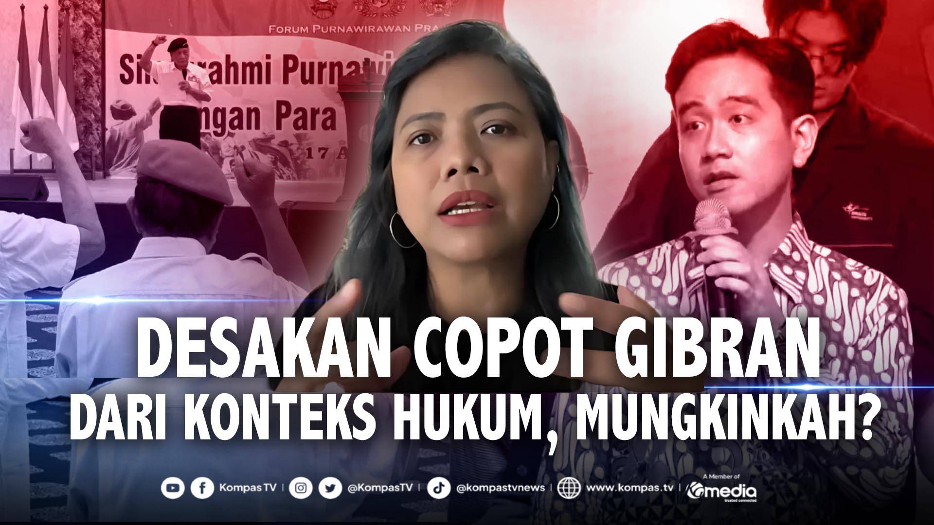 [FULL] Analisa Pakar soal Desakan Copot Wapres Gibran dari Konteks Hukum, Mungkinkah?