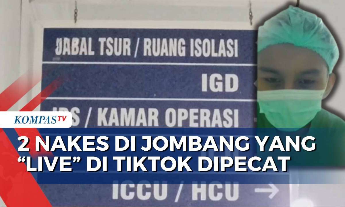 Live Tiktok Saat di Ruang Operasi, 2 Nakes di Jombang Dipecat