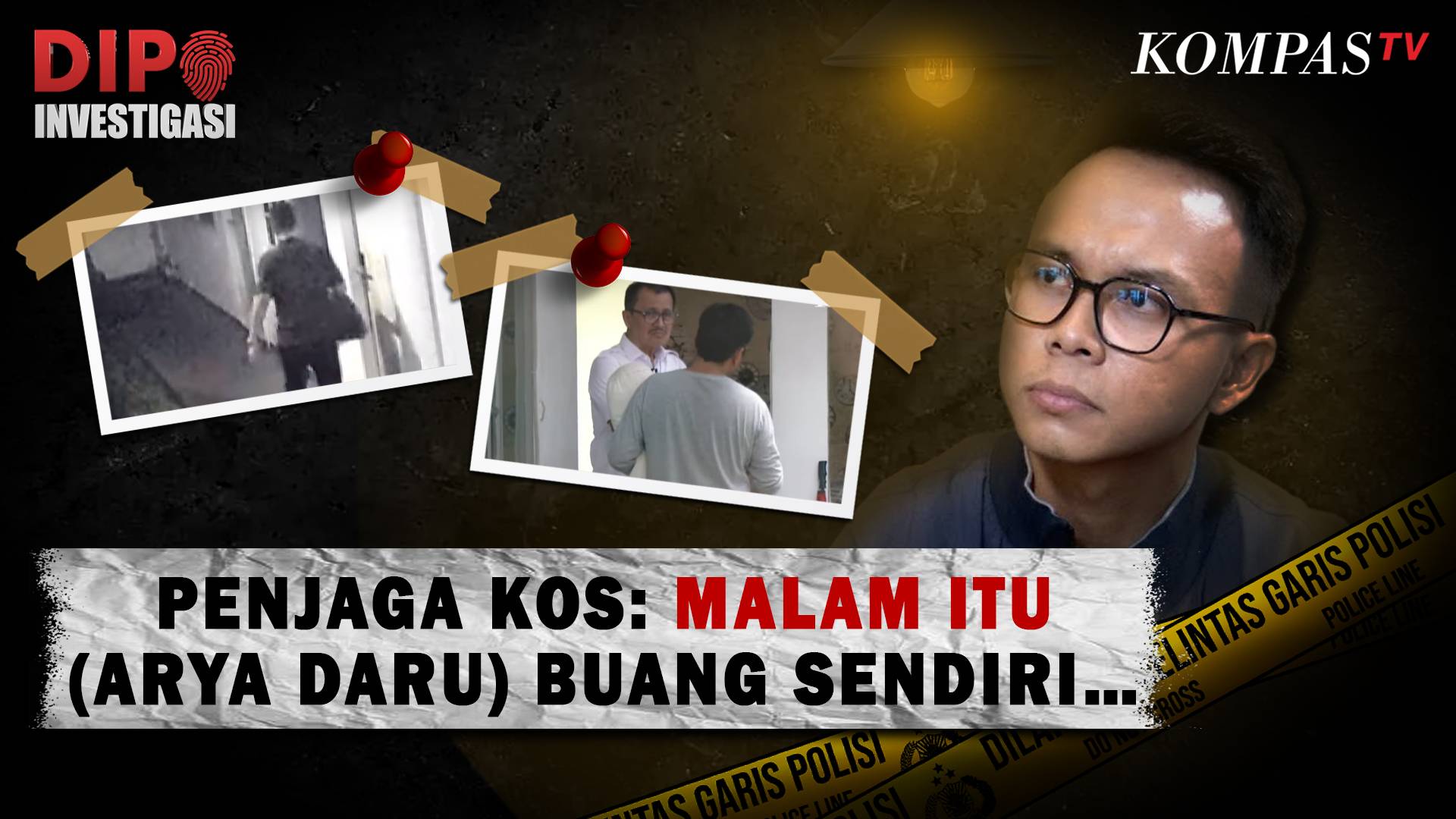 Eksklusif! Penjaga Kos Beber Fakta Baru Kasus Arya Daru Hingga Kebiasan Buang Sampah | DIPO