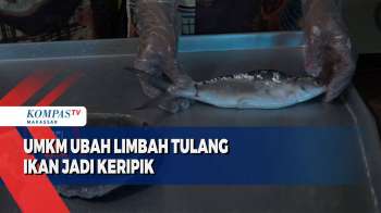 UMKM Ubah Limbah Tulang Ikan Jadi Keripik