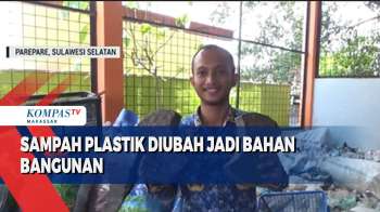 Sampah Plastik Diubah Jadi Bahan Bangunan