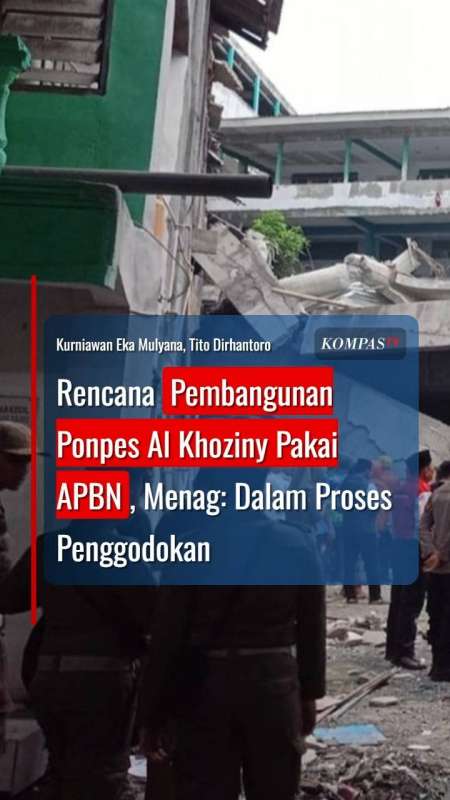 Rencana Pembangunan Ponpes Al Khoziny Pakai APBN, Menag: Dalam Proses Penggodokan