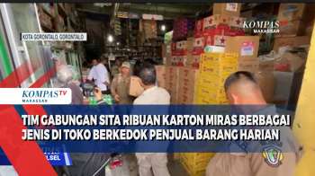 Petugas Sita Miras Berbagai Merek Di Toko