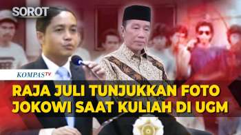 Riuh! Foto Jokowi Waktu Kuliah Di UGM Ditunjukkan Menhut Raja Juli Hingga Singgung Soal Ijazah