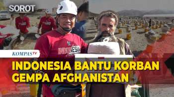 Indonesia Salurkan Bantuan Untuk Korban Gempa Afghanistan