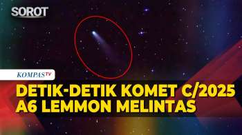 Momen Langka! Komet C/2025 A6 Lemmon Melintas Dekat Bumi