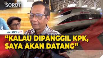 Mahfud Siap Diperiksa KPK Soal Dugaan Mark Up Kereta Cepat Whoosh