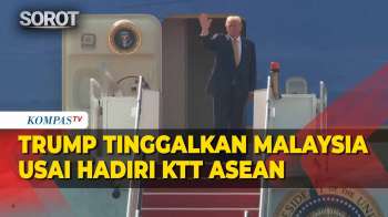 Trump Tinggalkan Malaysia Usai Hadiri KTT ASEAN, Lanjutkan Lawatan Ke Jepang