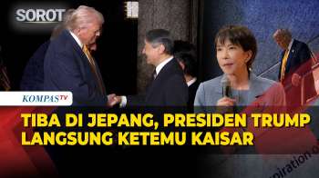 Tiba Di Jepang Presiden Trump Langsung Ketemu Kaisar Naruhito Dan Puji PM Sanae Takaichi