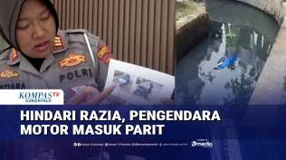 hindari-razia-lalu-lintas-pengendara-motor-di-kota-gorontalo-jatuh-ke-parit