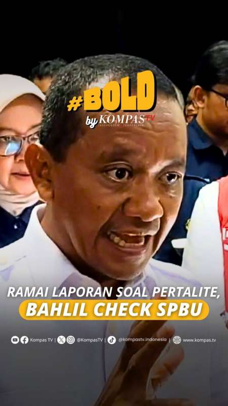 RAMAI LAPORAN SOAL PERTALITE, BAHLIL CHECK SPBU