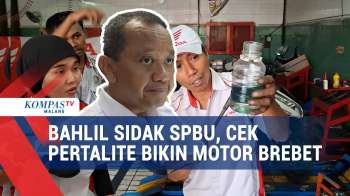 Menteri ESDM Sidak Cek Kualitas BBM Pertalite Di SPBU