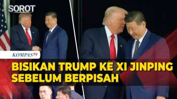Bisikan Trump Ke Xi Jinping Sebelum Berpisah Di Busan Korsel