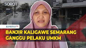 Banjir Kaligawe Semarang Ganggu Pelaku UMKM: Omzet Kami Turun Drastis