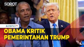 Obama Kritik Pemerintahan Trump: Penuh Pelanggaran Hukum