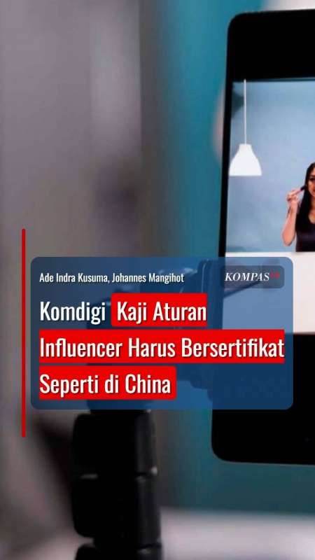 Komdigi Kaji Aturan Influencer Harus Bersertifikat Seperti di China 