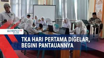 Siswa Antusias Ikuti Tes Kemampuan Akademik Hari Pertama