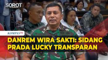 Danrem Wira Sakti Sebut Sidang Prada Lucky Transparan Dan Sesuai Aturan