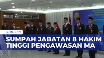 Pengambilan Sumpah Jabatan 8 Hakim Tinggi Pengawasan MA | MA NEWS