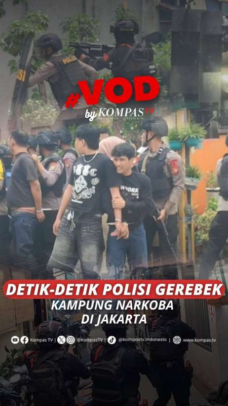 DETIK-DETIK POLISI GEREBEK KAMPUNG NARKOBA DI JAKARTA