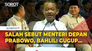 Ekspresi Presiden Prabowo Saat Bahlil Lahadalia Salah Sebut Menteri Prasetyo Hadi