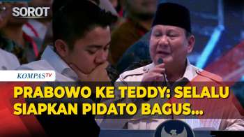 Kala Presiden Prabowo Puji Teddy: Saya Punya Seskab, Selalu Menyiapkan Pidato Bagus-bagus