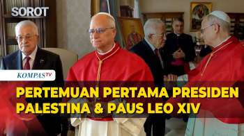Presiden Palestina Bertemu Paus Leo Di Vatikan Pertama Kalinya, Ini Yang Dibahas