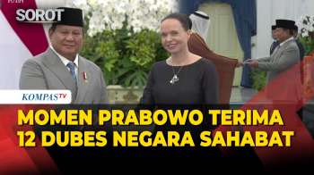 [FULL] Momen Presiden Prabowo Terima Surat Kepercayaan 12 Dubes Negara Sahabat Untuk RI Di Istana