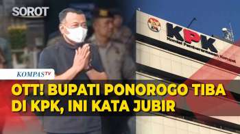 OTT KPK! Bupati Ponorogo Tiba Di KPK, Ini Kata Jubir