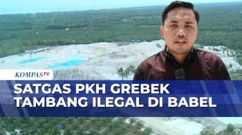Tambang Ilegal Di Babel Digerebek Satgas PKH, 10 Orang Ditangkap | KOMPAS PETANG