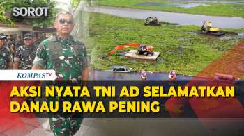 Aksi Nyata TNI AD Selamatkan Danau Rawa Pening Jawa Tengah