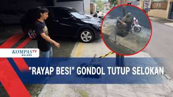 Marak Pencurian Besi Penutup Selokan Di Malang, Warga Resah