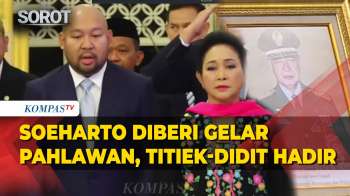Momen Titiek & Didit Saksikan Presiden Prabowo Anugerahi Gelar Pahlawan Nasional Untuk Soeharto