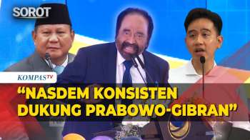 Surya Paloh Di HUT Nasdem: Partai Tetap Dukung Prabowo-Gibran, Mudah-mudahan Konsisten