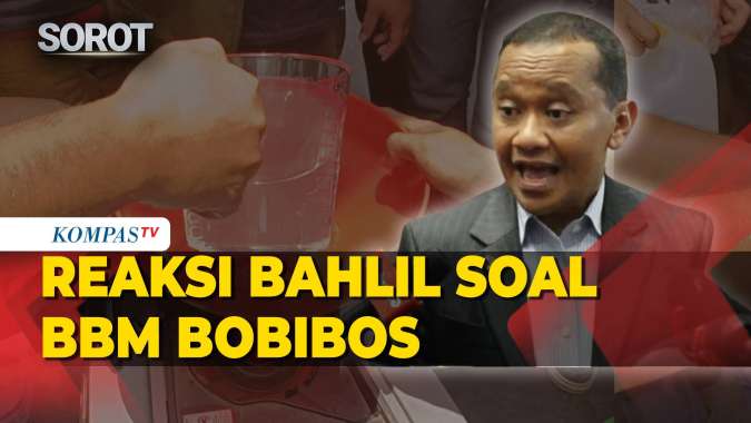 Reaksi Bahlil Saat Ditanya Terkait BBM Baru Bobibos