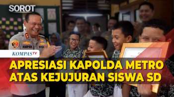 Viral Lapor Temukan SIM Dan HP Ke Kantor Polisi, Kapolda Metro Jaya Apresiasi Kejujuran Siswa SD