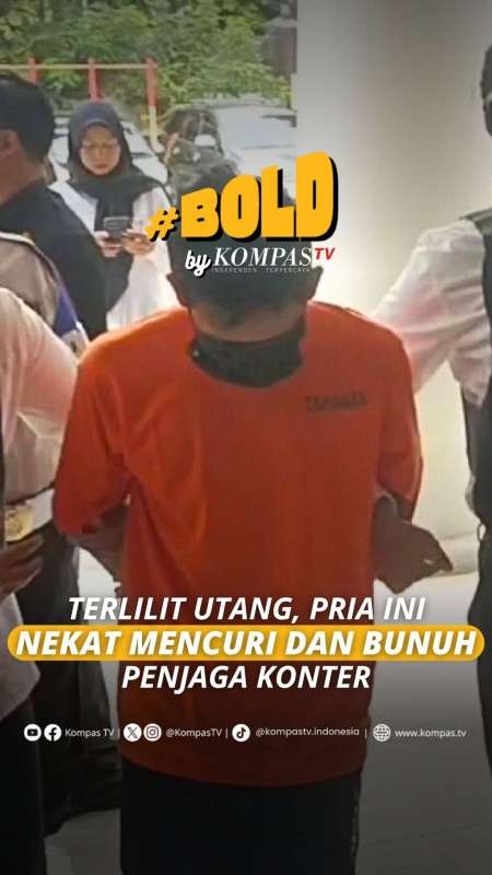 TERLILIT UTANG, PRIA INI NEKAT CURI DAN BUNUH PENJAGA KONTER