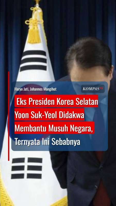 Eks Presiden Korea Selatan Yoon Suk-Yeol Didakwa Membantu Musuh Negara, Ini Sebabnya