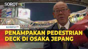 Modern! Penampakan Jembatan Bulat Di Osaka, Inspirasi ‘Cincin Donat’ Dukuh Atas?