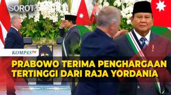 Presiden Prabowo Terima Penghargaan ‘Order Of The Renaissance’ Dari Raja Yordania