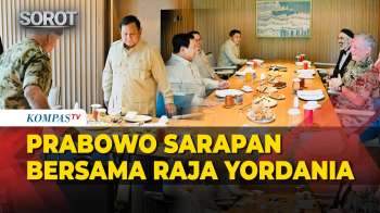Prabowo Ajak Raja Yordania Sarapan Sambil Reuni Sebelum Tinggalkan Indonesia, Ini Yang Diobrolkan