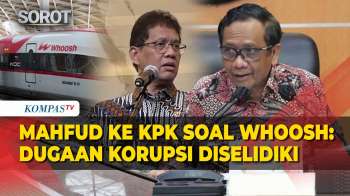 Mahfud Apresiasi KPK Soal Whoosh: Dugaan Korupsinya Tetap Diselidiki