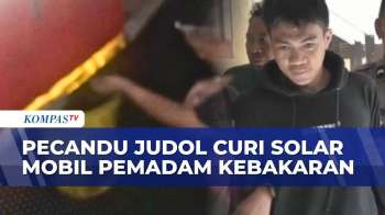 Residivis Pecandu Judol Nekat Curi Solar Mobil Pemadam Kebakaran