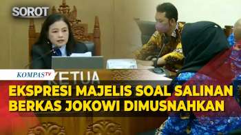 Ekspresi Ketua Majelis saat Tahu Arsip Salinan Berkas Jokowi Dimusnahkan, Cecar soal Berita Acara