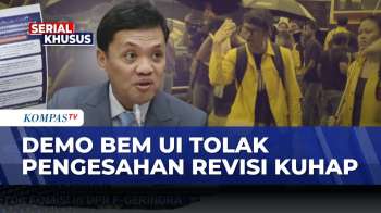 [FULL] Sederet Fakta Pengesahan RUU KUHAP: BEM UI Demo-Ini Kata Puan Maharani