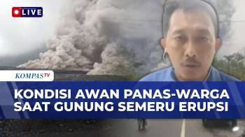 [LIVE] Gunung Semeru Erupsi: Awan Panas Sudah Lampaui 14 Km, Warga Mengungsi