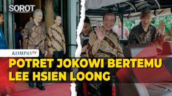 Potret Jokowi Ketemu Menteri Senior Singapura Lee Hsien Loong