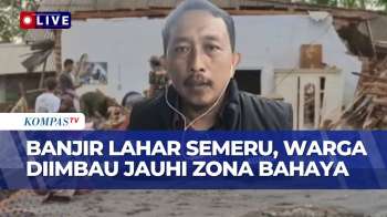 BREAKING NEWS! Banjir Lahar Gunung Semeru, Warga Diimbau Menjauhi Zona Berbahaya